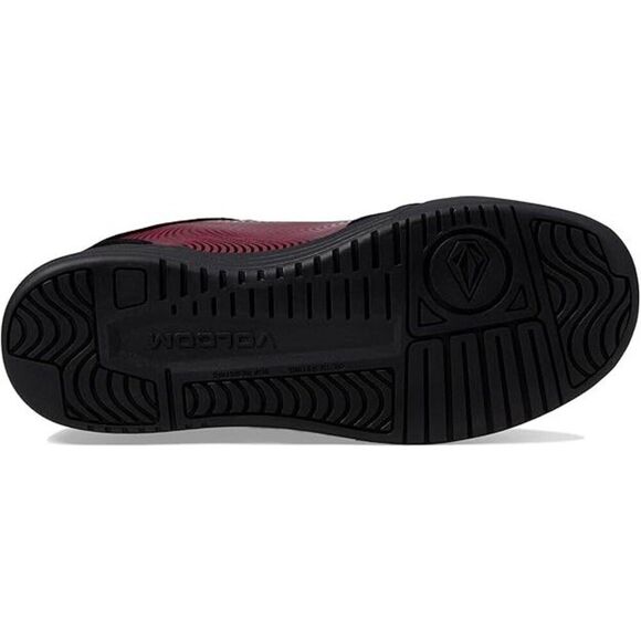 Volcom Hybrid SD VM30353F Women's 7.5 Black Plum Leather Comp Toe Shoes ZPO3048 - Picture 6 of 12